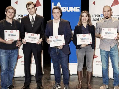 La Tribune award Matthieu Claybrough Donecle