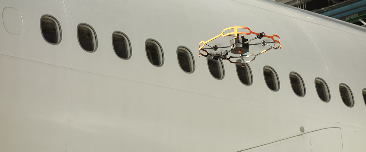 LOTAMS deploys Donecle drones to accelerate aircraft inspections.