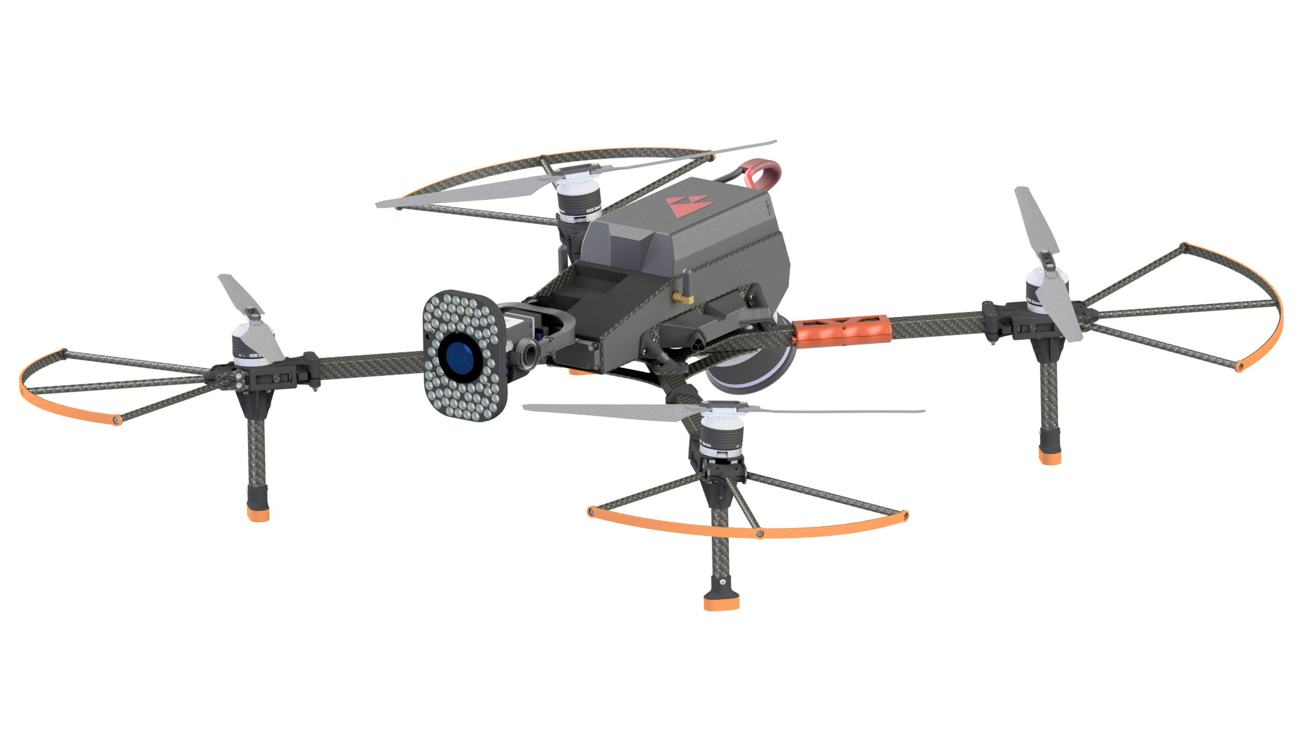 Iris gvi drone for inspection of aircraft and landing gear, engines